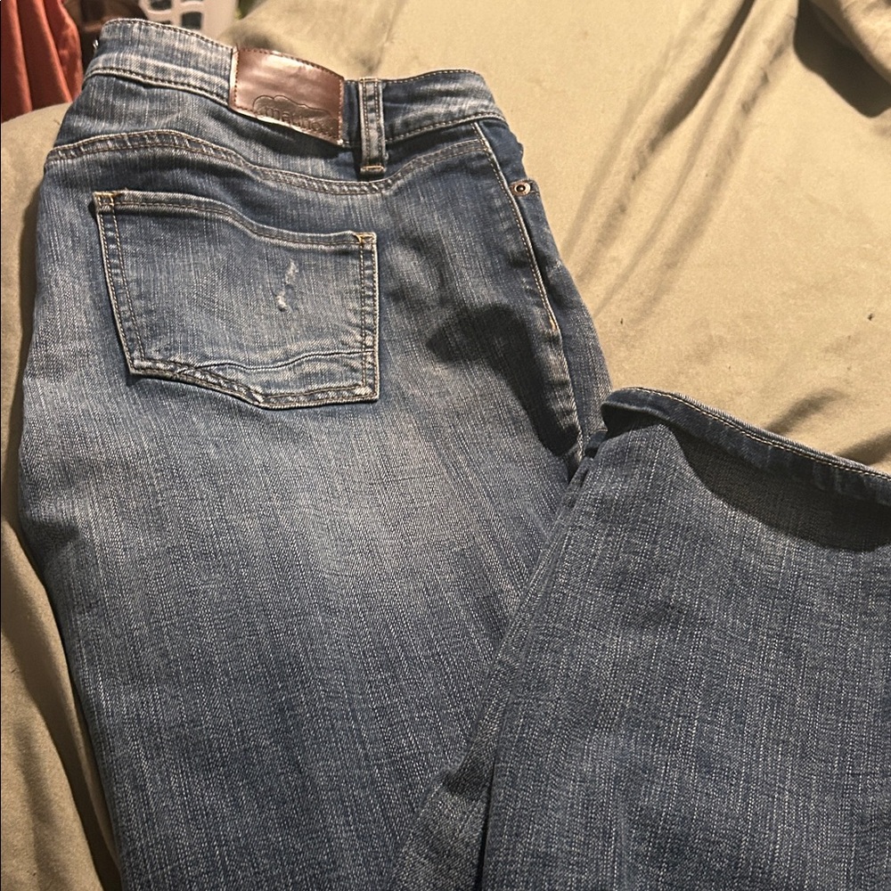Maurices Women's Straight Leg Jeans in Medium Blue